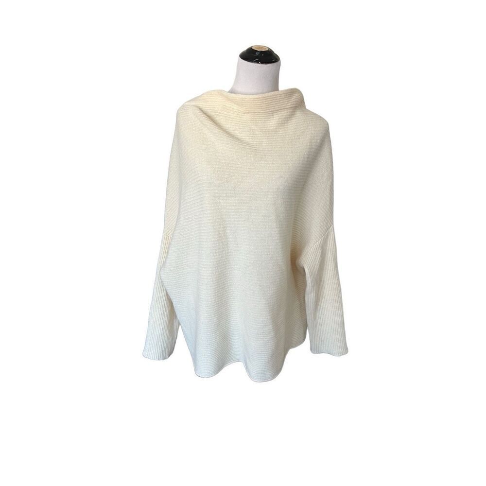 Zara knit women wool v-back sweater size M